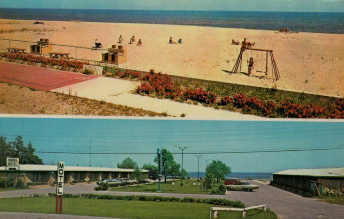 Aurora Resort Motel - Old Postcard